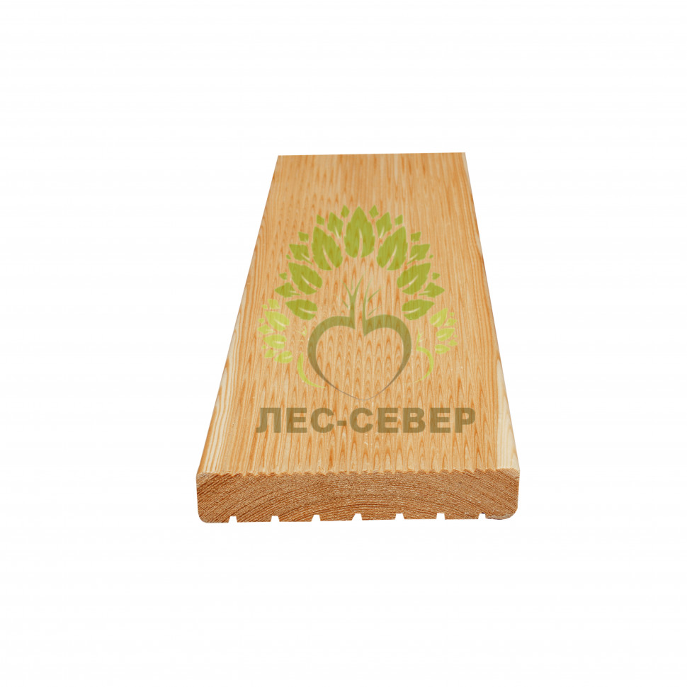 Террасная доска из лиственницы 28x140 мм сорт Прима