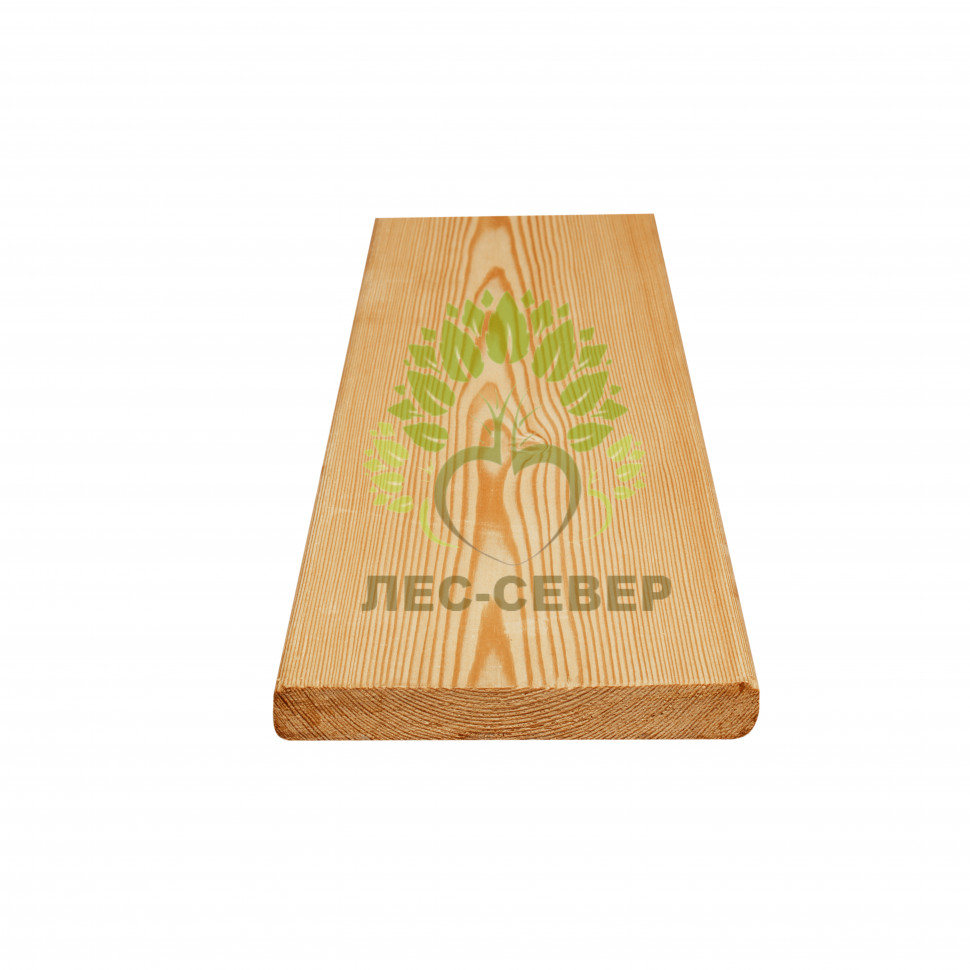 Планкен прямой из лиственницы 165x20 мм сорт Экстра